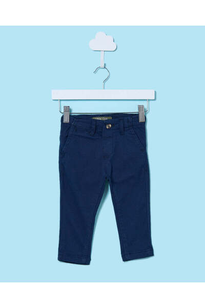 REDTAG بنطلون كاجوال أزرق داكن للأولاد الرضع