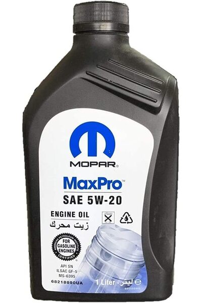 Mopar MaxPro 5W-20 Engine Oil - 1 L (Fits Jeep, Dodge, Chrysler)