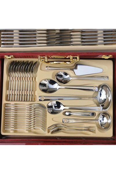 dealshopromania Set 12 people Versace cutlery 72 pieces stainless steel Bachmayer BM 7881 The perfect gift