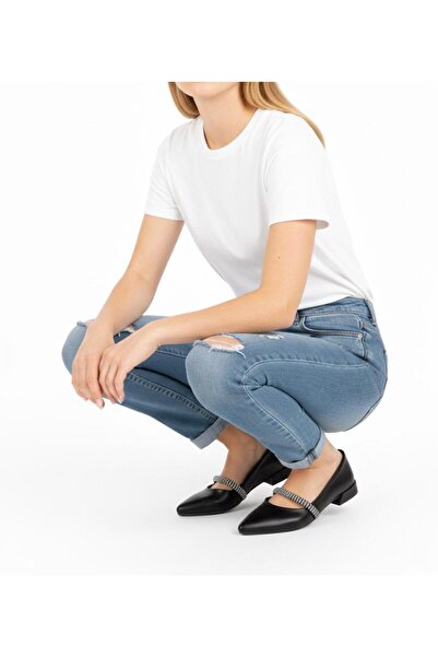 mustey Soft Leather Stylish Appearance Suitable for Daily Use Ballet Flats