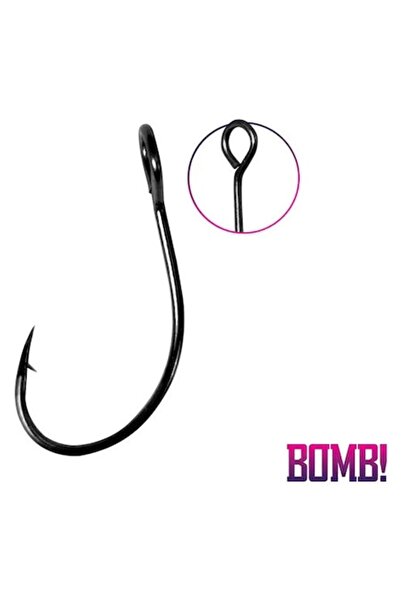 DELPHİN Cârlige cu manivelă și inel de prindere, mărimea 6, 10 bucăți/pachet,...