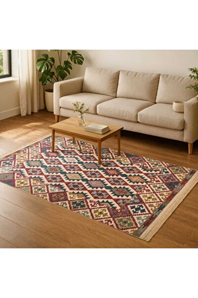 Evidea Soft Talu Halı - Renkli - 80x150 cm