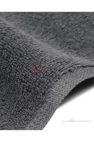 Tusebu Набір з 2 сірих рушників з м'якою текстурою, висока поглинаюча здатність бавовни