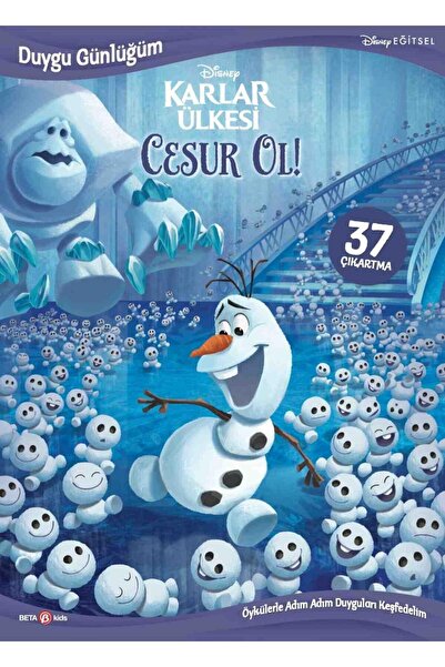 Beta Kids Yayınları Duygu Günlüğüm - Karlar Ülkesi Cesur Ol!