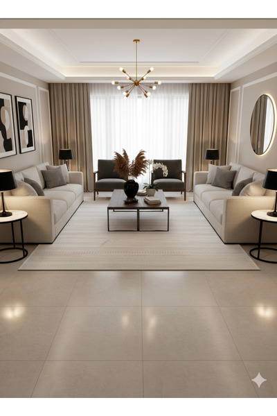 LOUIS CASA HALI LOUİS CARPET Platin Seri Oturma Odası Yemek Odası Akrilik Yün...