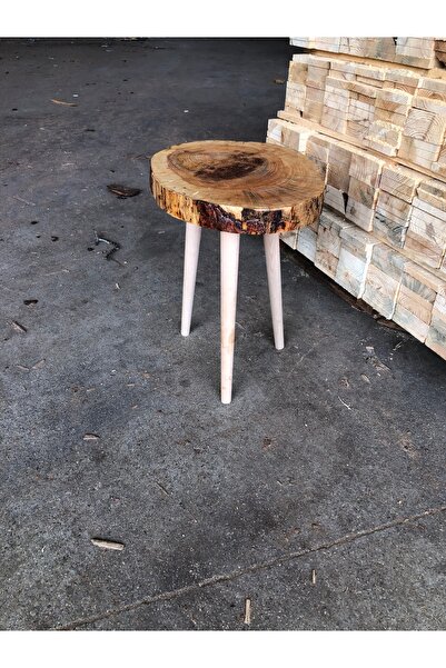 Orman Tasarım Kütük ahşap sehpa