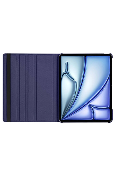 HTstore iPad Compatible Air 13 2025 M3 Hard Rotatable Stand Case