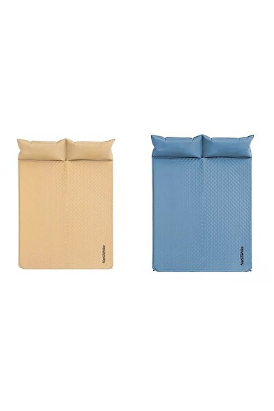 Naturehike Ultralight Çift Kişilik Şişme Kamp Matı | 185*130*2.5 cm |-MAVİ