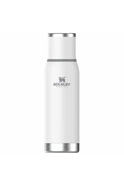 Stanley Unisex White the Adventure To-Go Bottle 0.74L / 25oz Frost Thermos 10-10818-048-Buzbyz