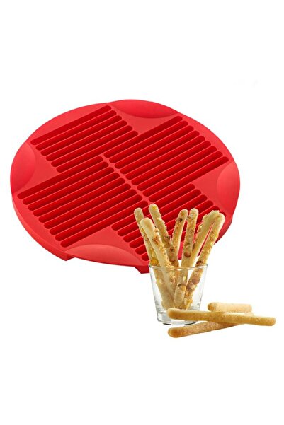 ElastiX shop Breadstick mold, biscuit mold, red biscuit tray, Elastix