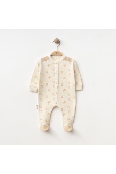 Alya&Alin Baby Men's Bear Jumpsuit