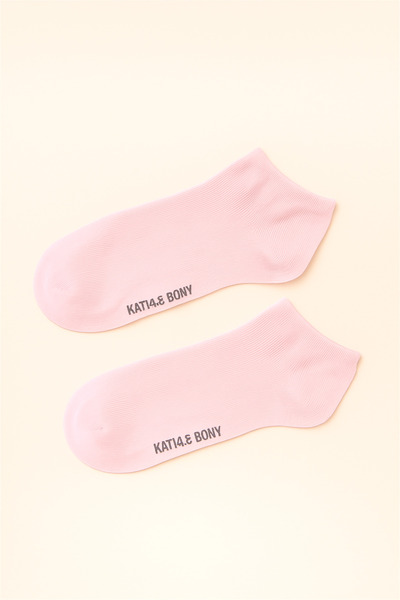 Katia&Bony Детски чорапи с крачки, светлорозови