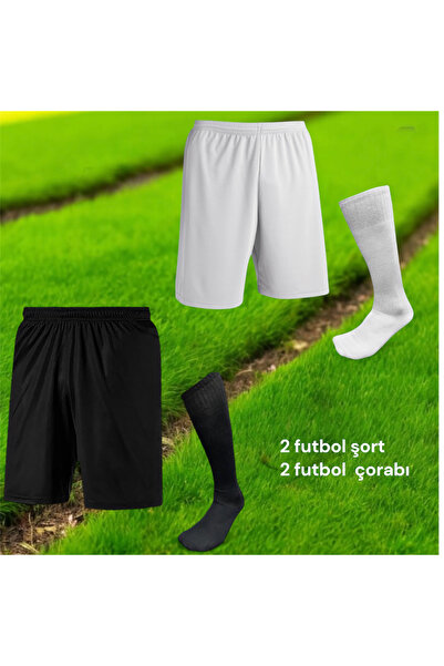 suq alhas vip futbol şortu antrenman ve spor şortları çorap hediyeli