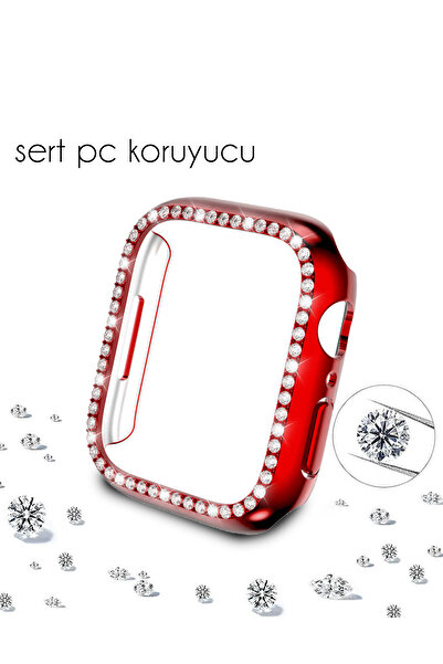 Nezih Case Apple Watch Series 10 and Series 11 42mm Compatible Stoned Hard Pc Case Protector