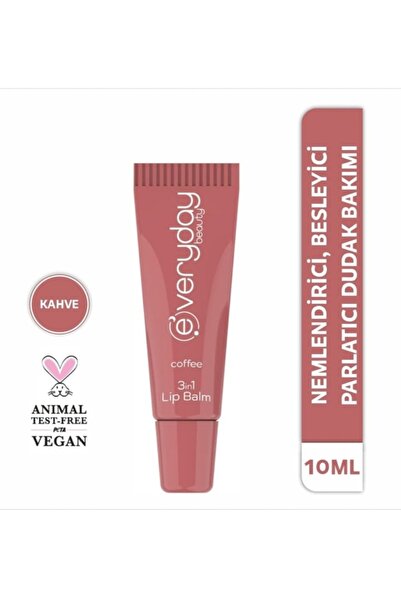 Everyday Beauty Dudak Bakım Lip Balmı Kahve 10 ml
