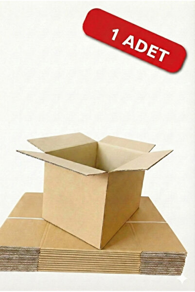 SinPack 1 Adet Çift Oluklu Karton Koli 60x40x40 – Boş Koli, Taşıma, Depolama, Taşınma Kolisi,Çeyiz Kutusu