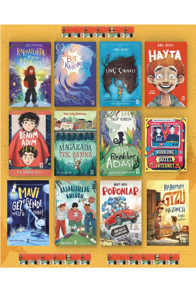 Genç Timaş 5.6.7.SINIF-Mavi Gezegende Neler Oluyor?, Babamın Gizli Hazines,Robonlar, Gizli Renkler Adası(12KİT)