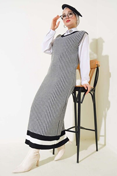 EGELİMODA Long Tesettür Kazayaği Salopet