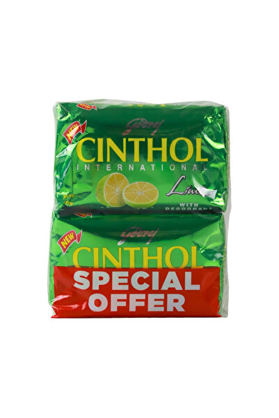 Cinthol صابون حمام بالليمون مع مزيل العرق - 4 × 175 جرام