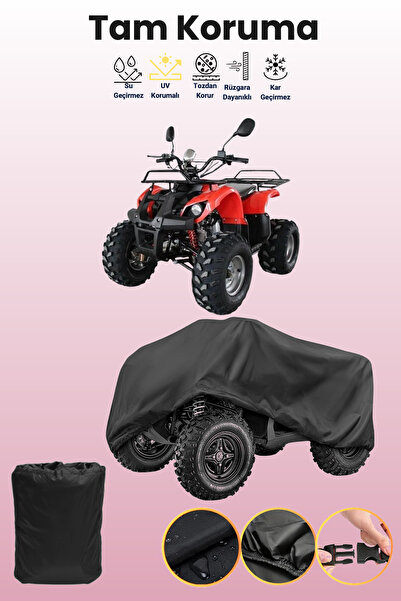 dokaca Black Kuba Hs 110 Atv Cover, Atv Protective Cover