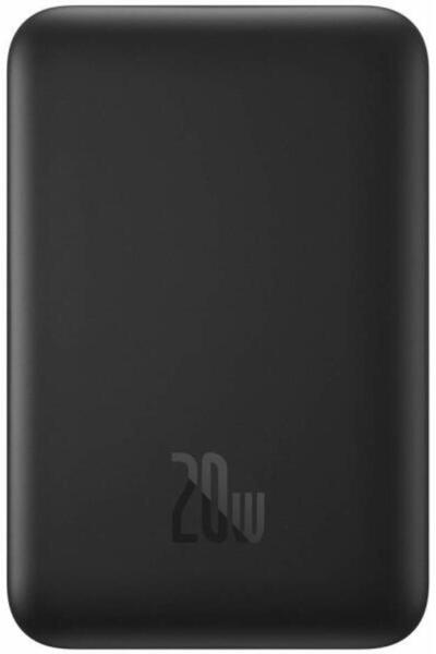 Baseus Μαγνητικό Μίνι Ασύρματο Power Bank, 10000mAh, 20W, Μαύρο, "PPCX070001"