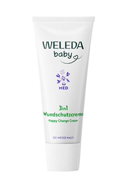 Weleda Baby Baby Derma 3 in 1 Diaper Cream with White Mallow 50 ml