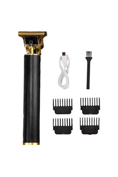 KAREMİ mașină de tuns, 5 W, reîncărcabilă, trimmer, încărcare USB, neagră