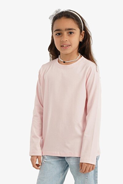 CARINA بلوزة بناتية بأكمام طويلة