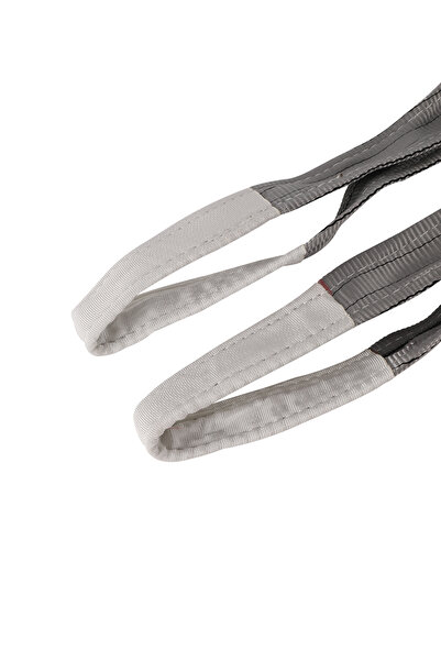 Lawazim Lifting Rope 4Ton 4m Gray - Heavy Duty Industrial Recovery Rope