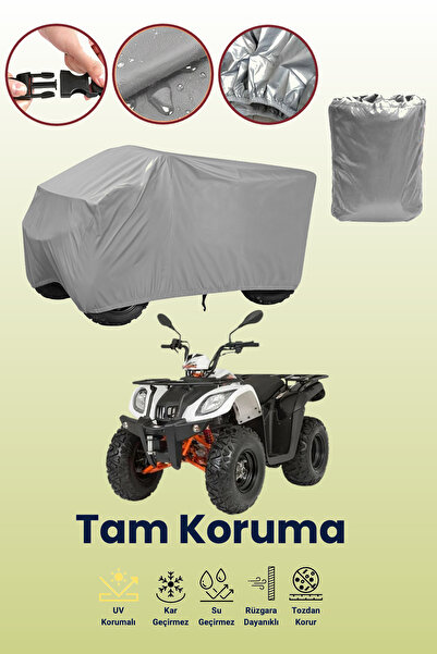 dokaca غطاء رمادي اللون من ماركة Mondial Venture 200 ATV، غطاء واقي للدراجات ...