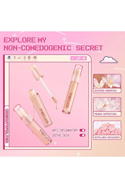 1way Liquid concealer rich in Vitamin E
