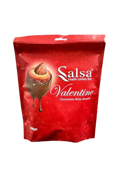 Salsa شوكولاتة عيد الحب بالتمر واللوز - 500 غرام