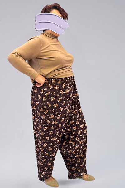 SHE BEST Flower Patterned Viscose Fabric Women's Shalwar