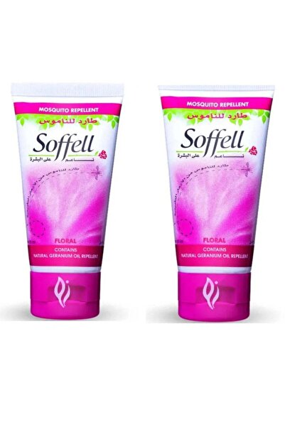 Soffell Mosquito Repellent Cream - Floral (2 packs)