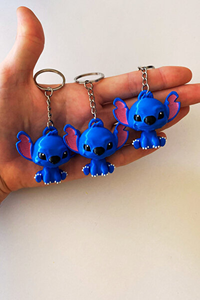 vattara سلسلة مفاتيح على شكل شخصية ستيتش 3 قطع