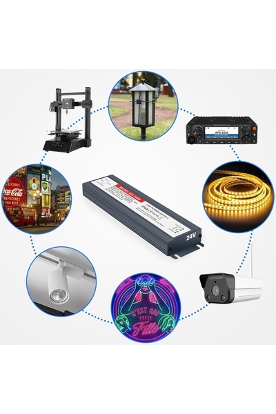 LEDIGANT Slim Power Supply, Outdoor IP68, 12V, 8.3A, 100W