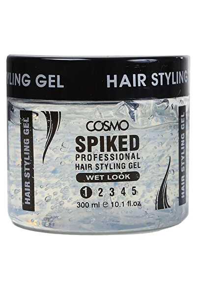 Cosmo جل تصفيف الشعر سبايكد بروفيشنال، مظهر مبلل رقم 1 - 300 مل