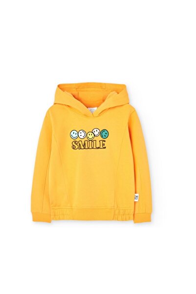Boboli Pulover culoarea muștarului pentru fete