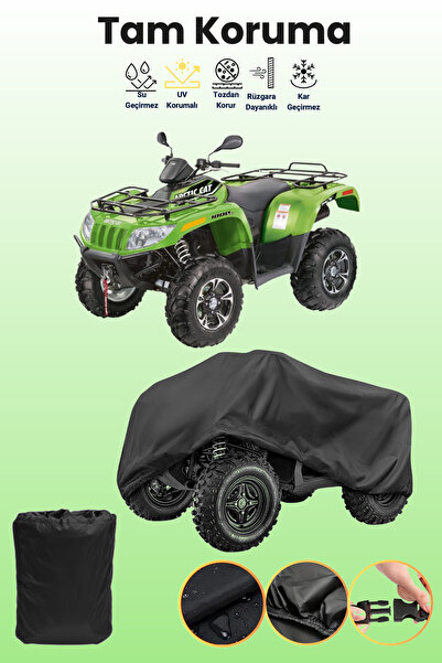 dokaca Black Arctic Cat Alterra 1000 L Xt Atv Cover, Atv Protective Cover