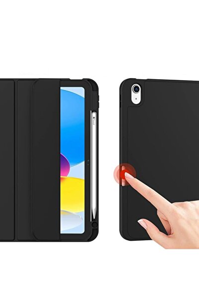 SKYDDAR INNOVATION Tablet case for iPad 10 (2022) 10.9 / 11 (2025), Flex Trifold, sticker set, Purple