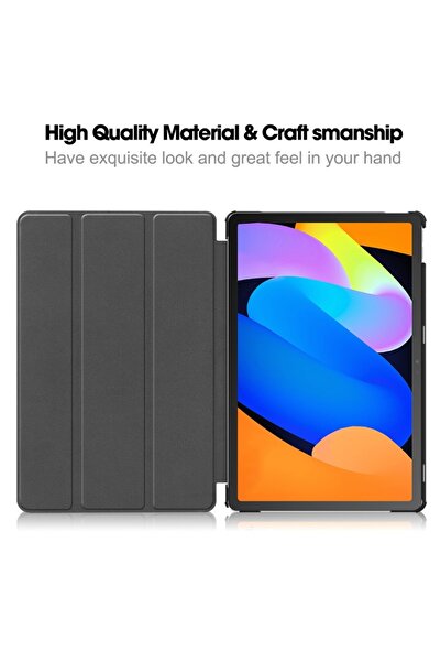 SKYDDAR INNOVATION Tablet case for Lenovo Idea Tab 11, with Multi-Angle stand, FoldPro, Black, set with sticker