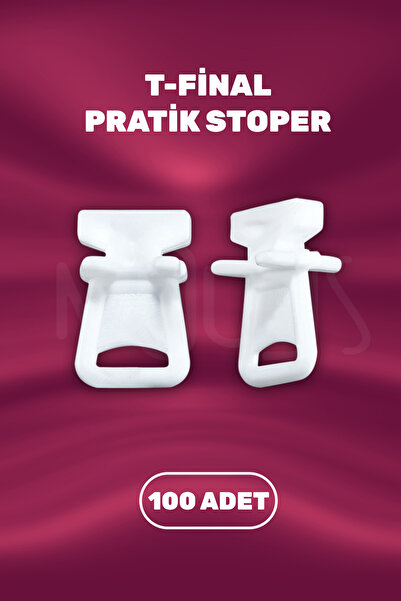 Moud's Затискач для штор, фінішник для штор, T-фінішник, якісний матеріал, 10...