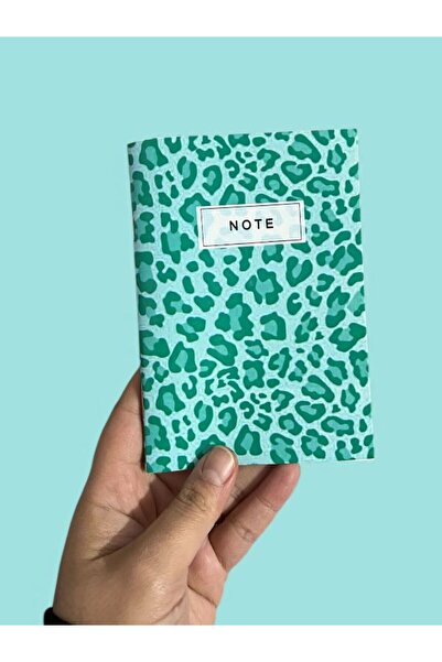 EyER Shoping 4-Pack Leopard Mini Unlined Notebook 20 Sheets