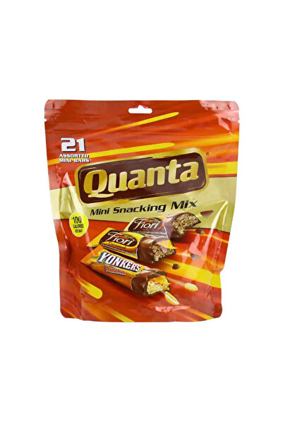 QUANTA مزيج وجبات خفيفة صغيرة متنوعة - 21 قطعة - 314 غرام