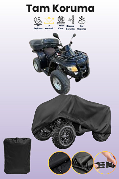 dokaca Black Altai Lander 150 Atv Cover, Atv Protective Cover