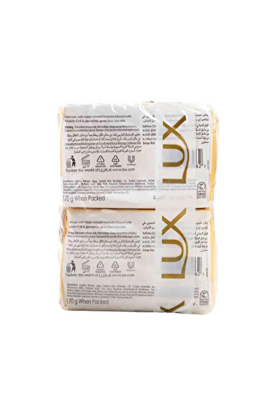 LUX Flaw-Less Skin Soap Bar with Lily Glycerine- 6X170gms