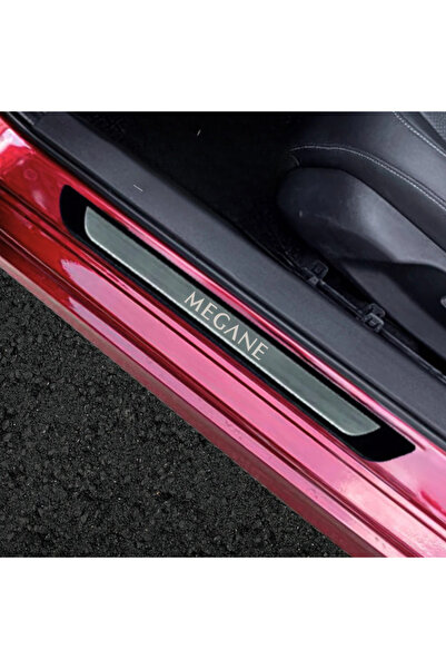 TAURUSPOWER Renault Megane 4 2015 ve Üzeri Modeller Krom Kapı Eşiği 4 Parça –...