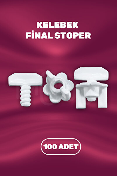 Moud's Завіса Стопер, Завіса Фінал, Метелик Стопер, Якісний матеріал 100 штук