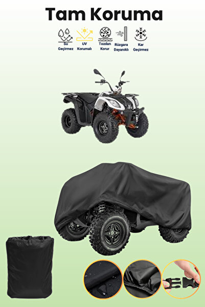 dokaca Black Mondial Terra Lander 200 Atv Tarpaulin, Atv Protective Cover