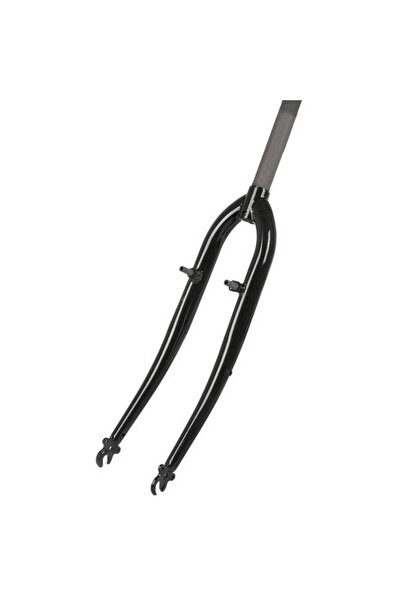 SXT Bicicletă trekking cu furcă fixă ​​28" 1" Neagră